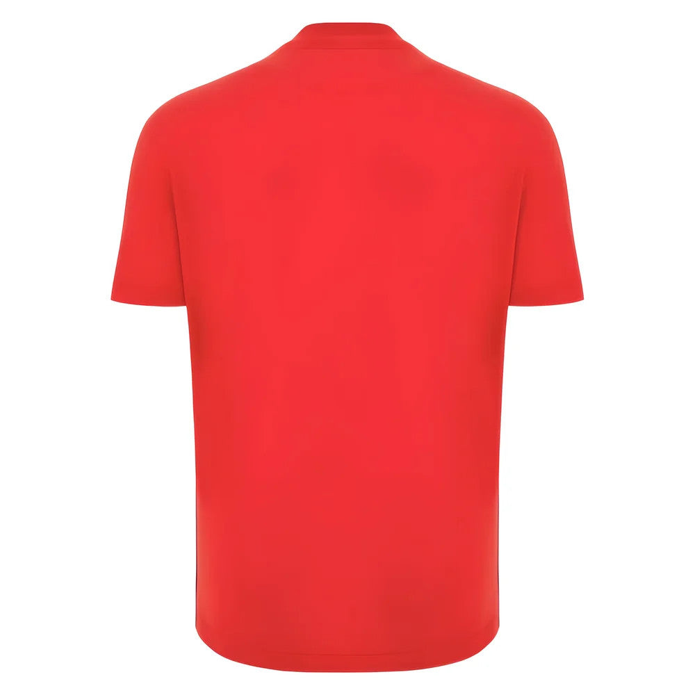 2025-2026 Wales WRU Travel Cotton Tee (Red) - Kids_2