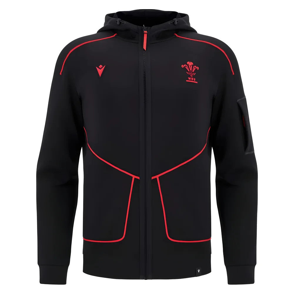2025-2026 Wales WRU Ath Travel Tech Hoody (Black)_0
