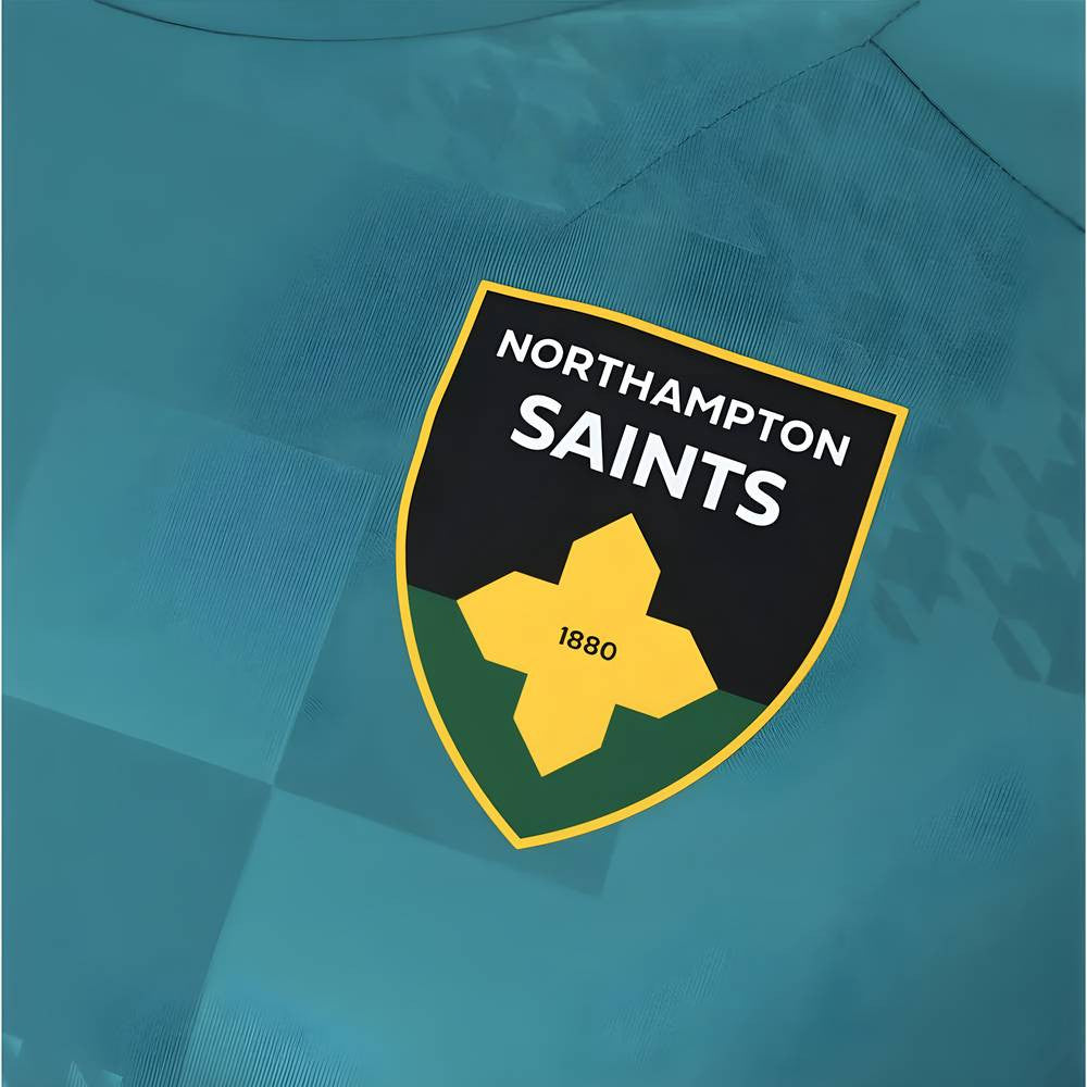 2025-2026 Northampton Saints Training Poly T-Shirt (Green)_1
