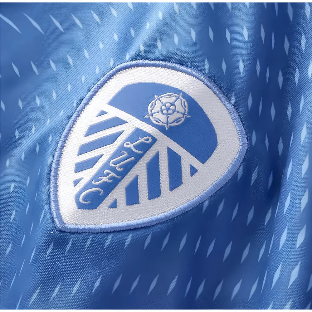 2025-2026 Leeds Home Long Sleeve Goalkeeper Shirt (Blue) - Kids_1