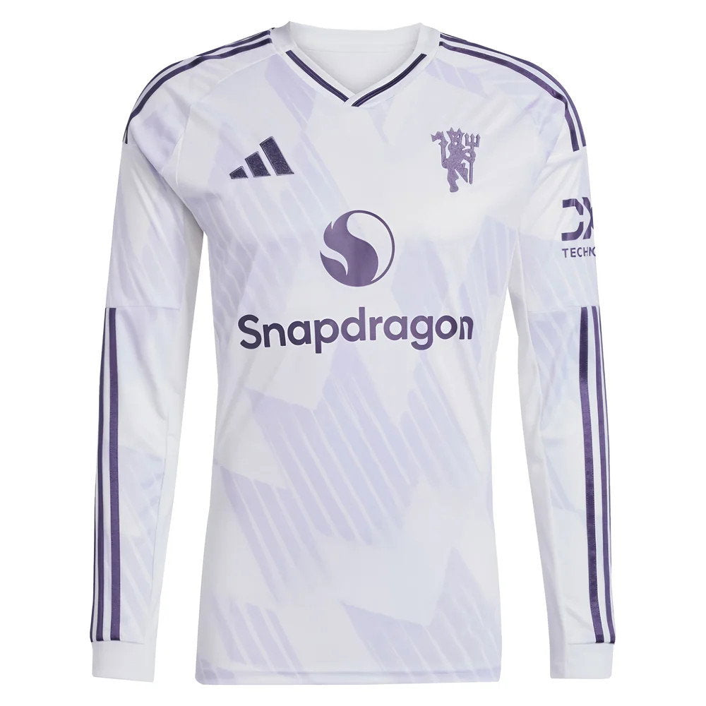 2025-2026 Man Utd Long Sleeve Away Shirt (B.Fernandes 8)_2