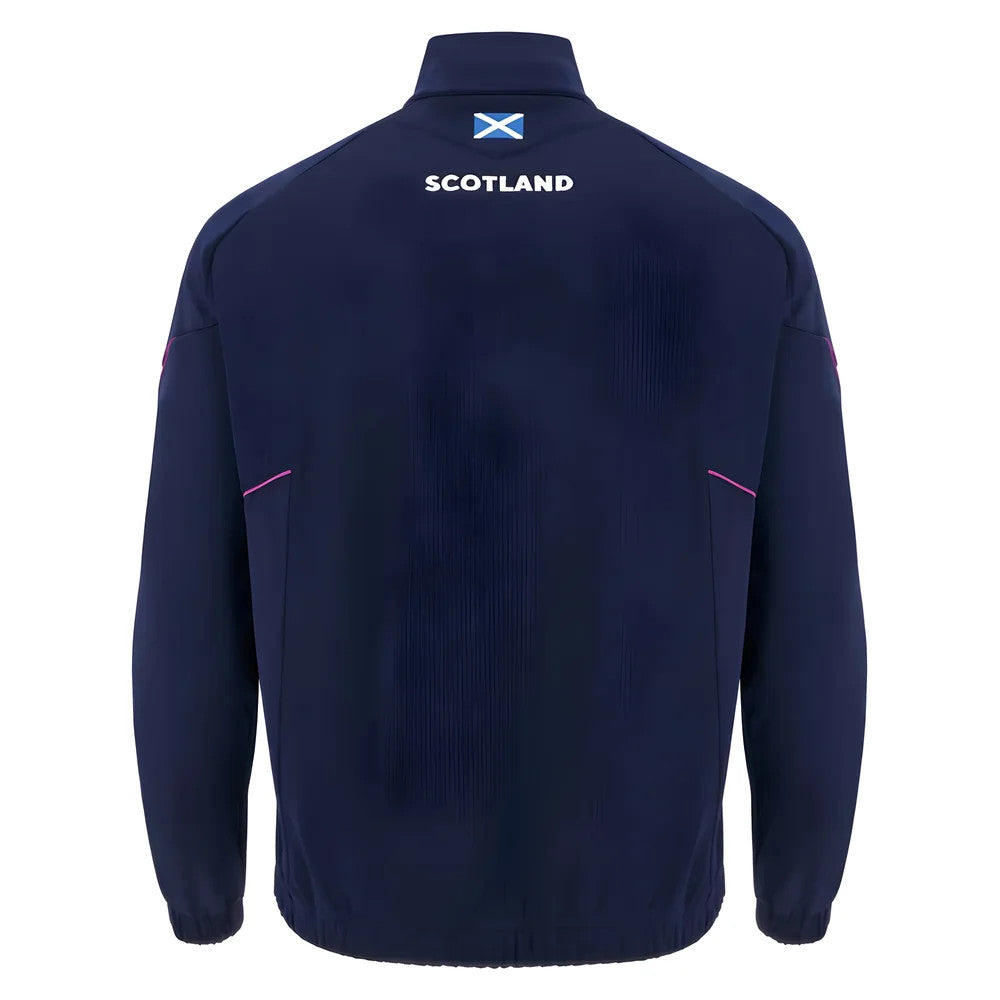 2025-2026 Scotland Rugby Travel Full Zip Hoody (Navy) - Kids_2