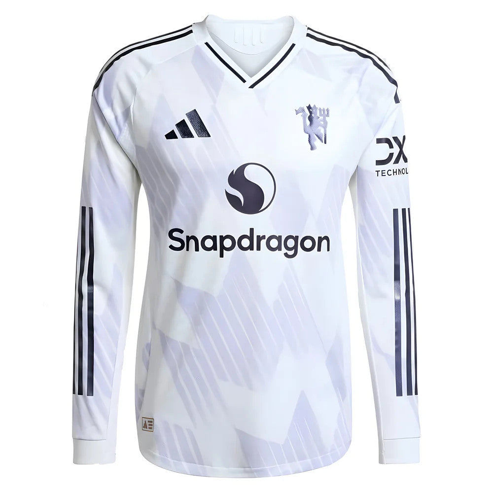 2025-2026 Man Utd Authentic Long Sleeve Away Shirt_0