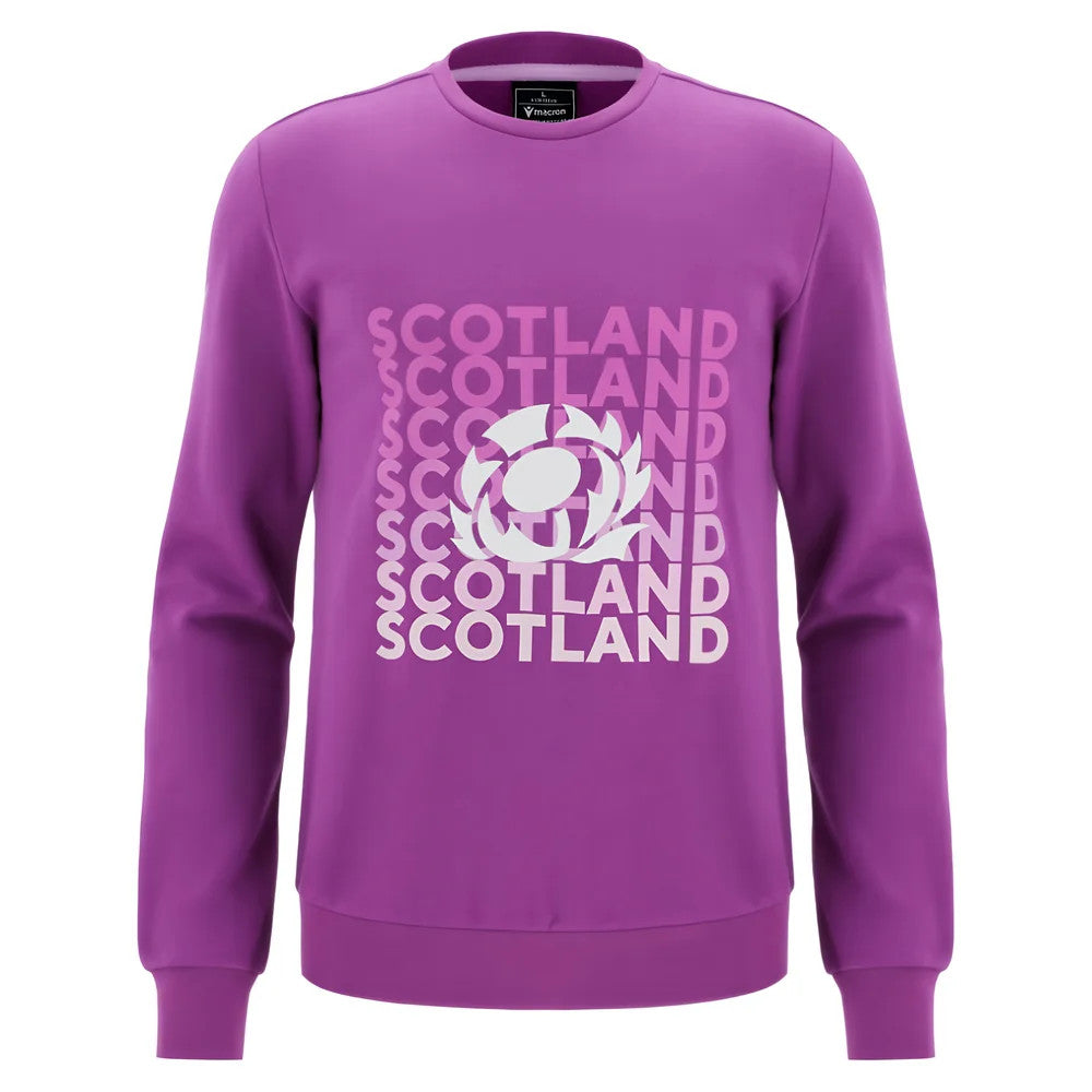 2025-2026 Scotland Rugby Leisure Sweatshirt (Purple)_0