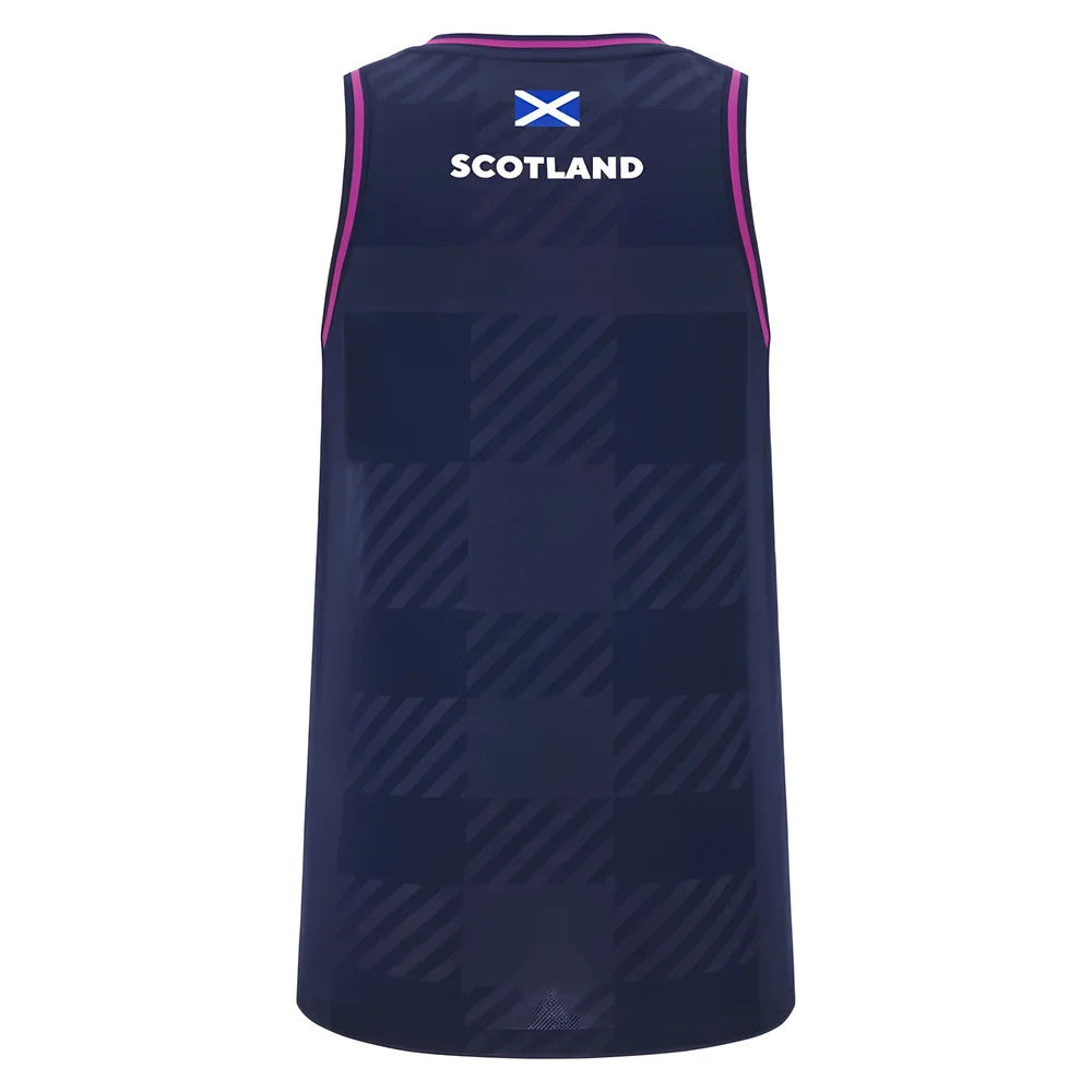 2025-2026 Scotland Rugby Training Singlet (Navy) - Womens_1