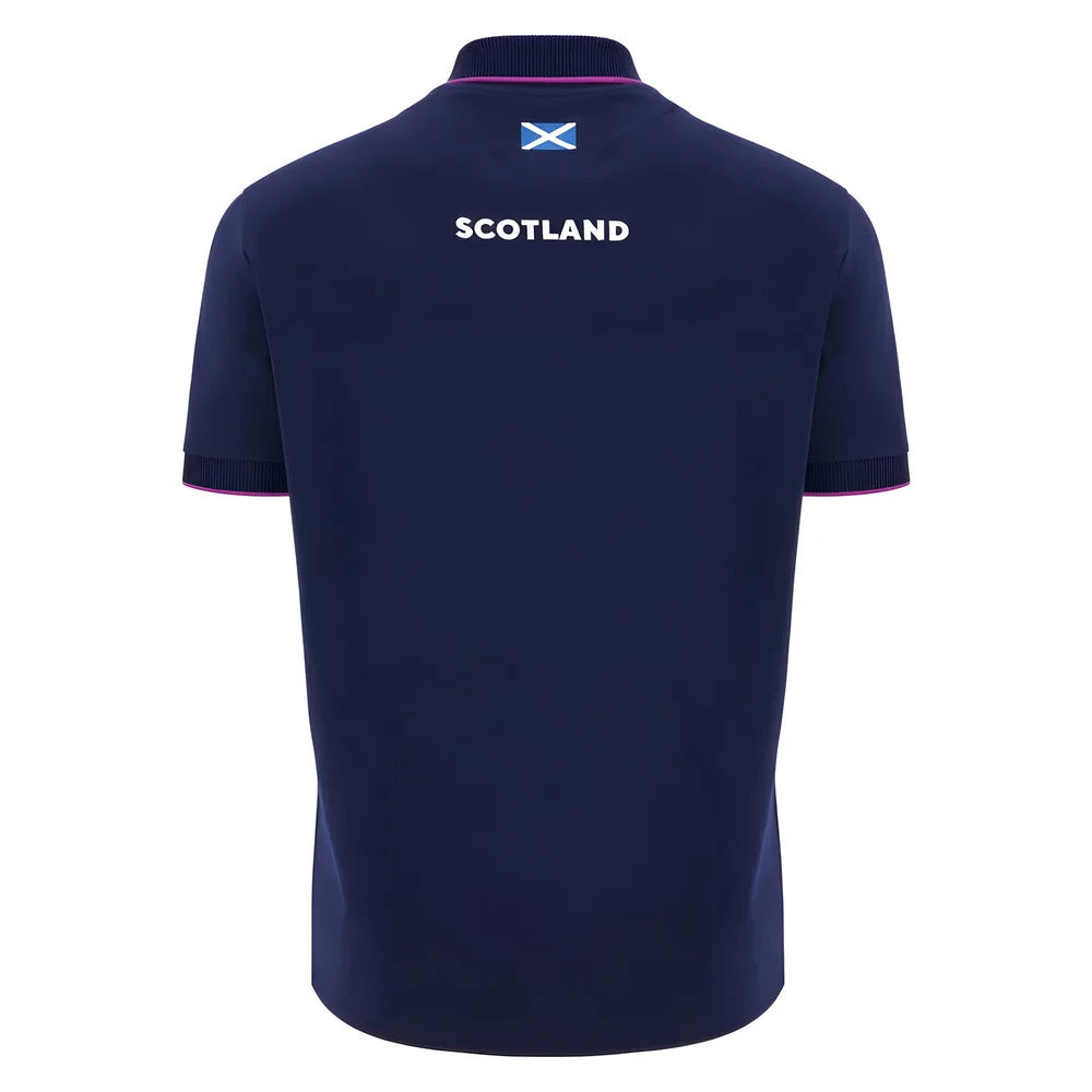 2025-2026 Scotland Rugby Ath Polo Piquet Shirt (Navy)_1