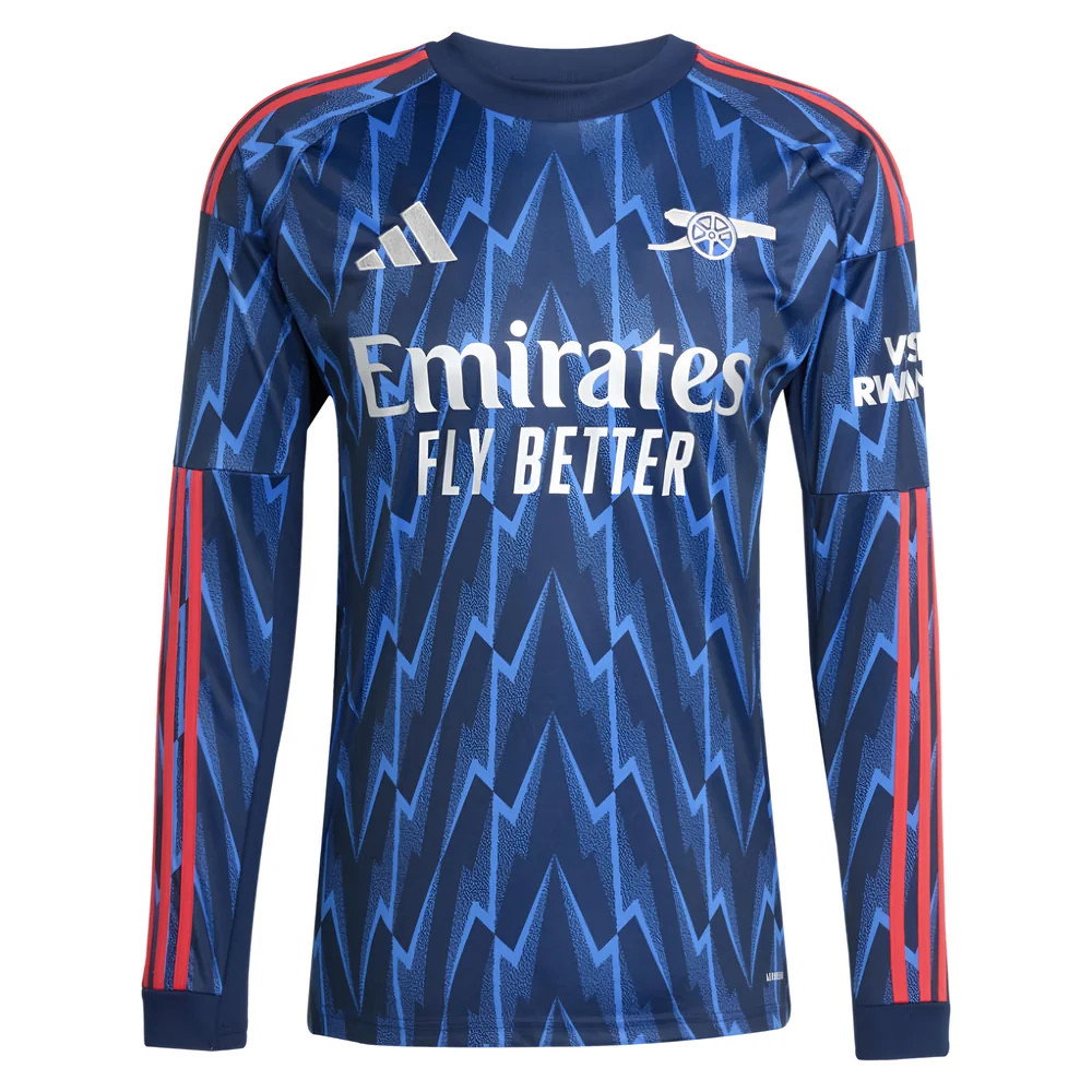 2025-2026 Arsenal Long Sleeve Away Shirt (Wright 8)_2