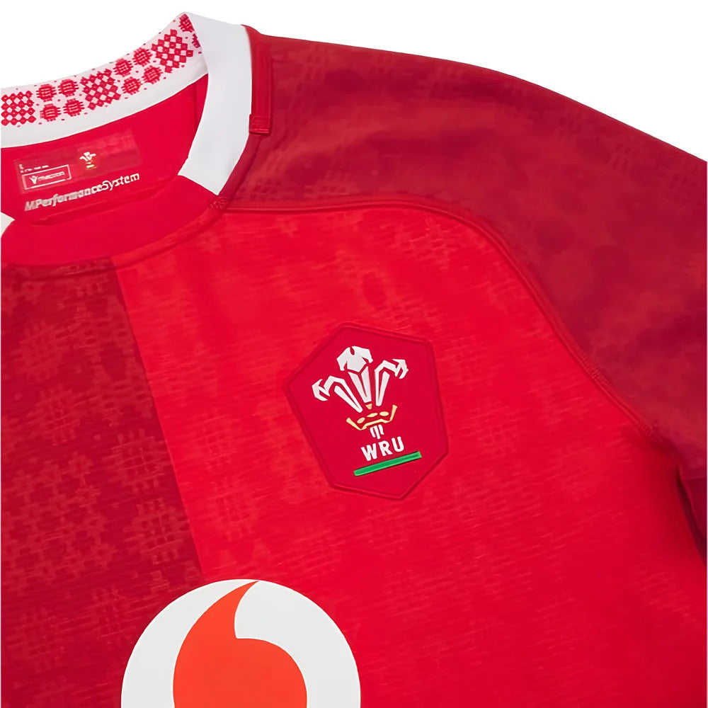 2025-2026 Wales WRU Home Slim Fit Rugby Shirt_1
