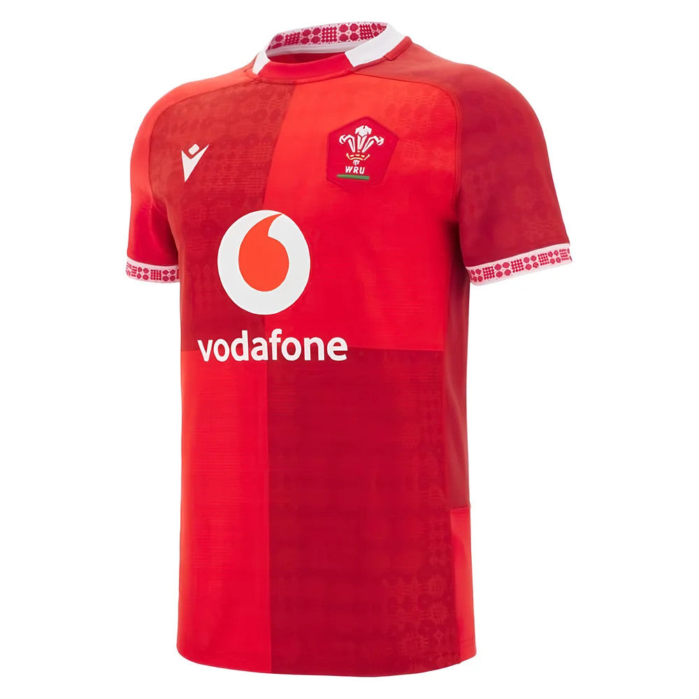 2025-2026 Wales WRU Home Slim Fit Rugby Shirt_0