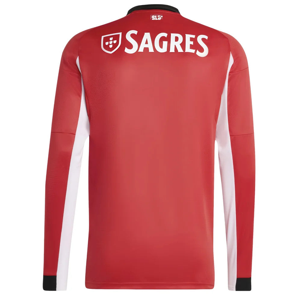 2025-2026 Benfica Long Sleeve Home Shirt_1
