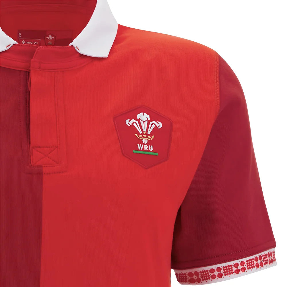 2025-2026 Wales WRU Home Cotton Rugby Shirt (Womens)_1