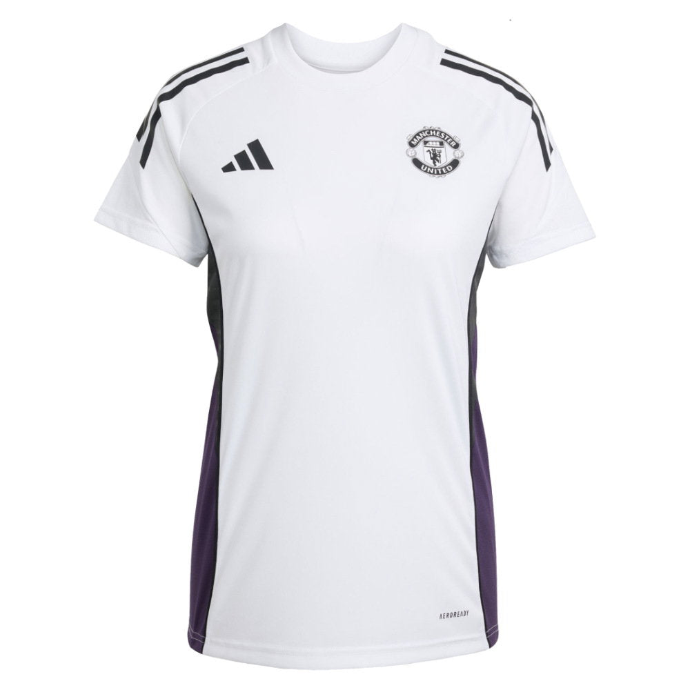 2025-2026 Man Utd Training Jersey (White) - Womens (Hojlund 9)_5