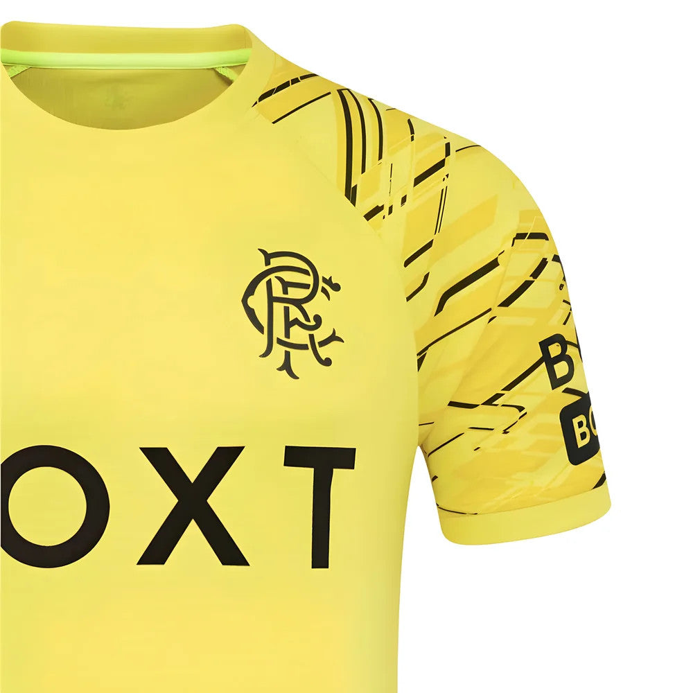 2025-2026 Rangers Home Goalkeeper Shirt (Yellow) - Kids_1