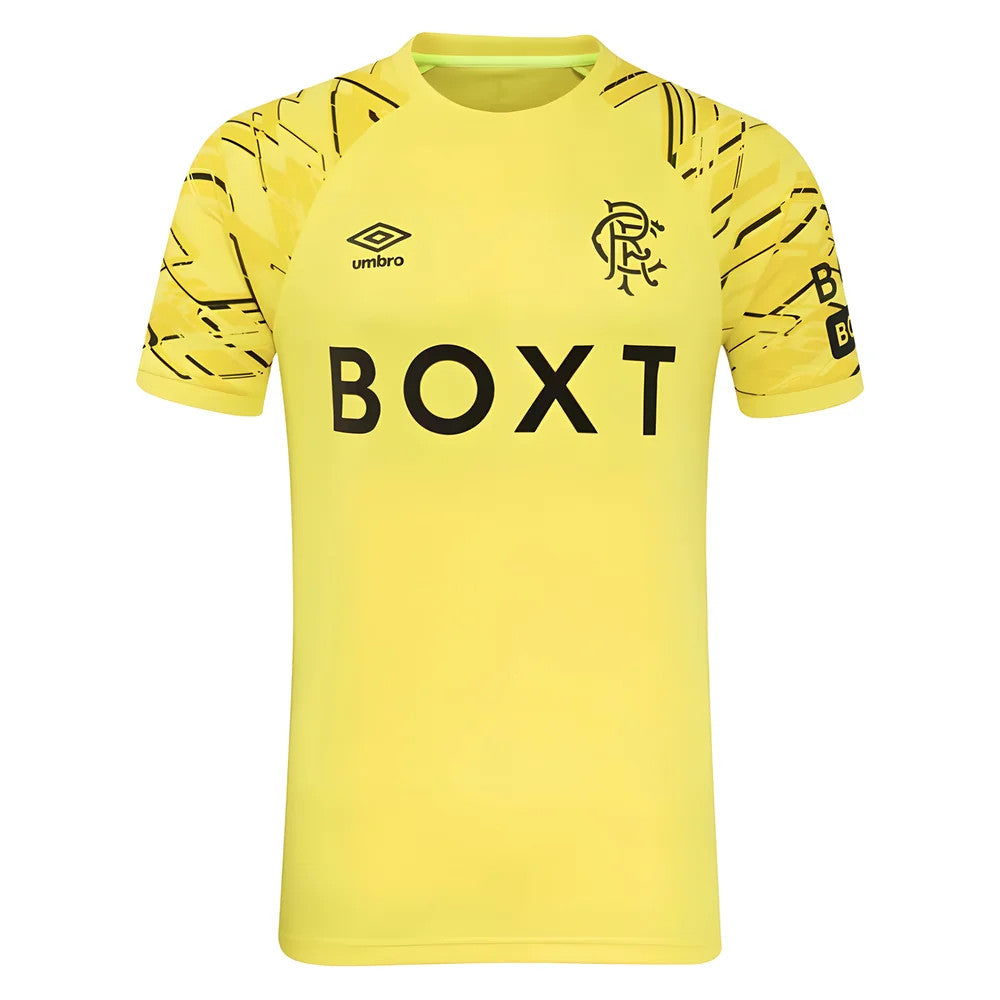 2025-2026 Rangers Home Goalkeeper Shirt (Yellow) - Kids_0