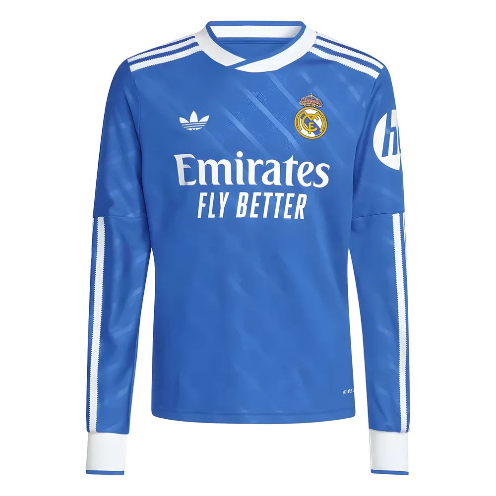 2025-2026 Real Madrid Long Sleeve Third Shirt (Kids)_0