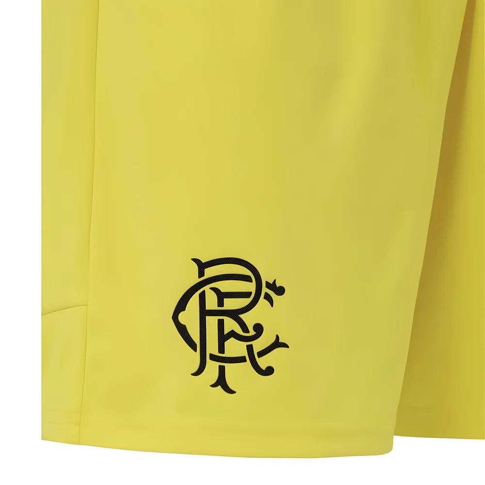 2025-2026 Rangers Goalkeeper Home Shorts (Yellow) - Kids_1