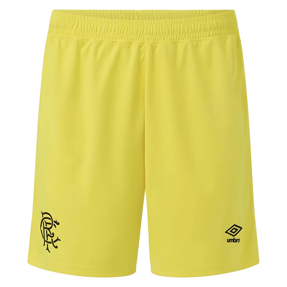 2025-2026 Rangers Goalkeeper Home Shorts (Yellow) - Kids_0
