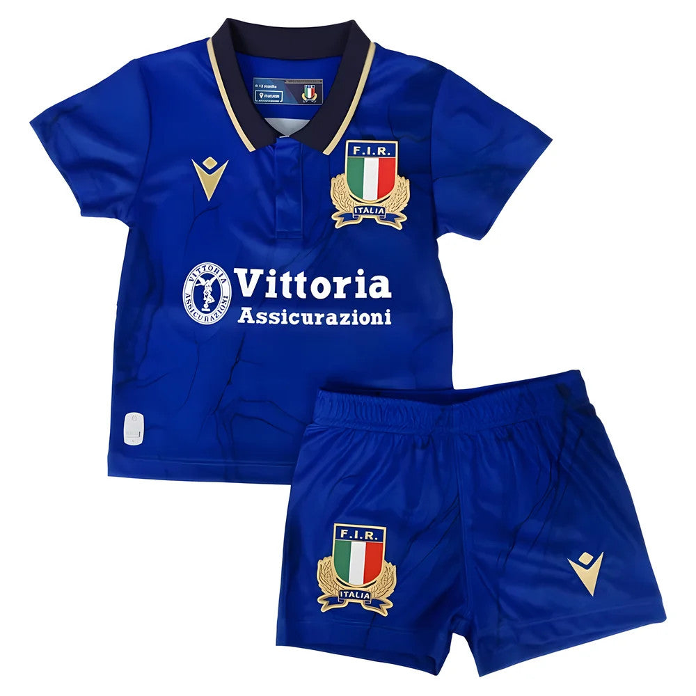 2025-2026 Italy Rugby FIR Home Mini Kit_0