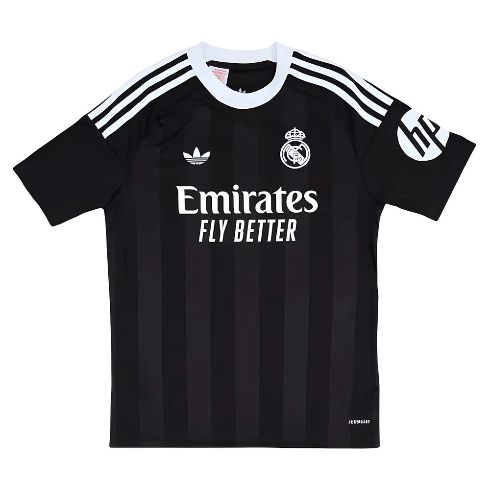 2025-2026 Real Madrid Third Goalkeeper Youth Kit (Black)_1