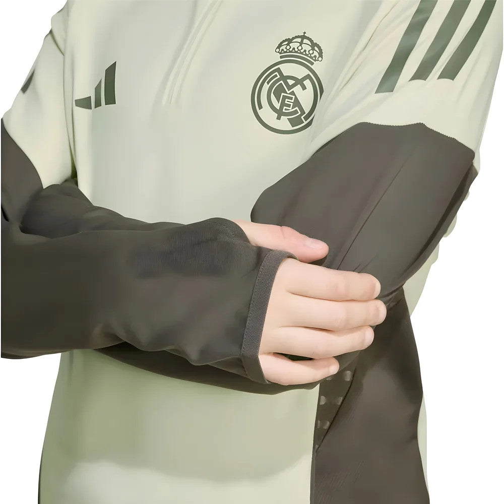 2025-2026 Real Madrid Training Top (Almost Lime) - Kids_1