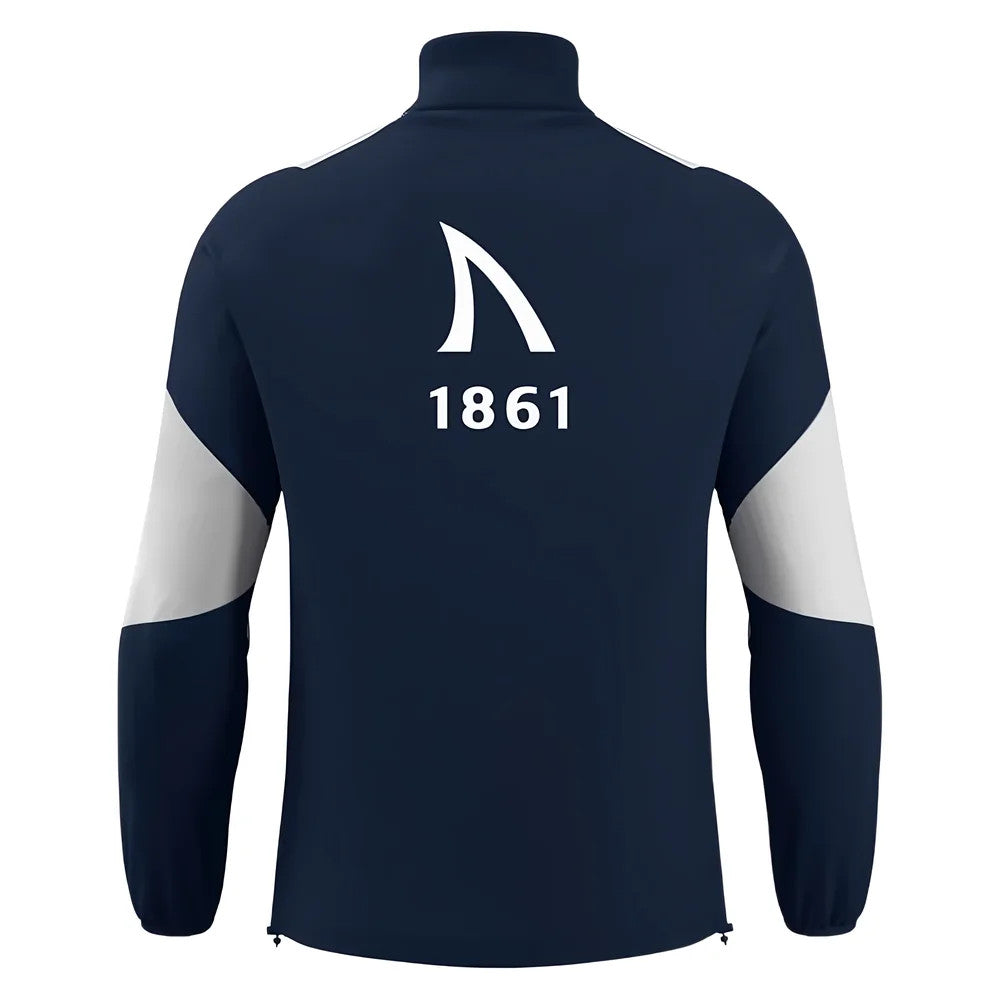 2025-2026 Sale Sharks Training 1/4 Zip Top (Navy)_2