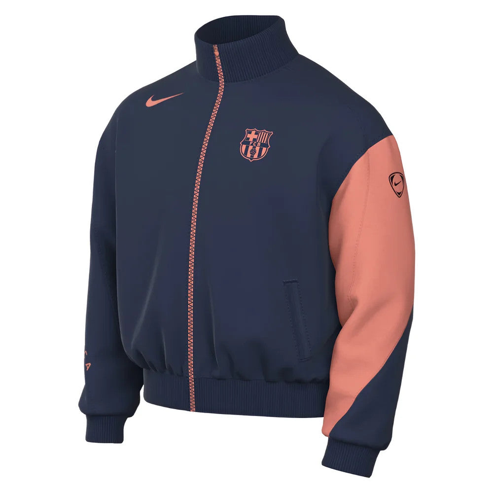 2025-2026 Barcelona Third T90 Dri-Fit Anthem Jacket (Navy)_0