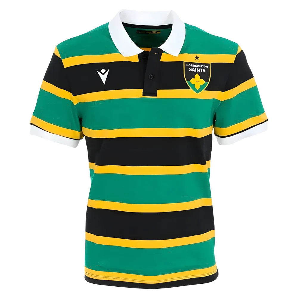 2025-2026 Northampton Saints Cotton Home Shirt_0