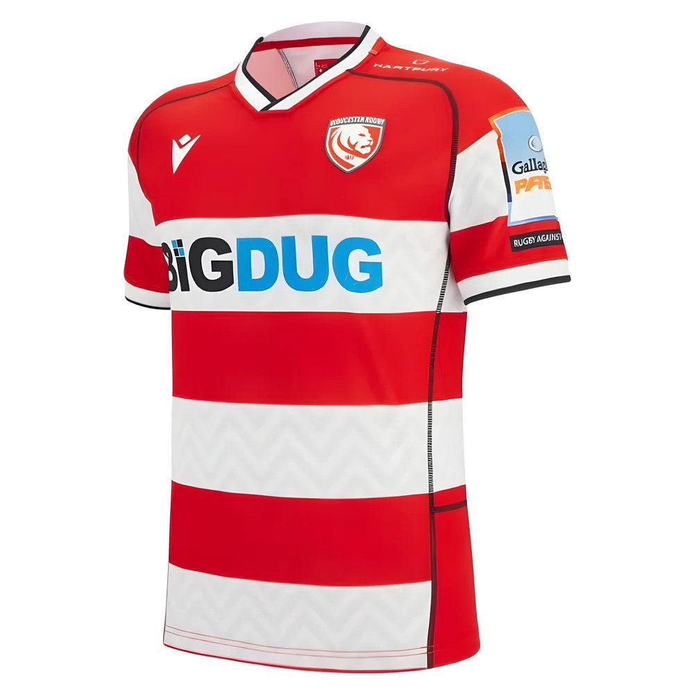 2025-2026 Gloucester Rugby Poly Home Shirt - Kids_0