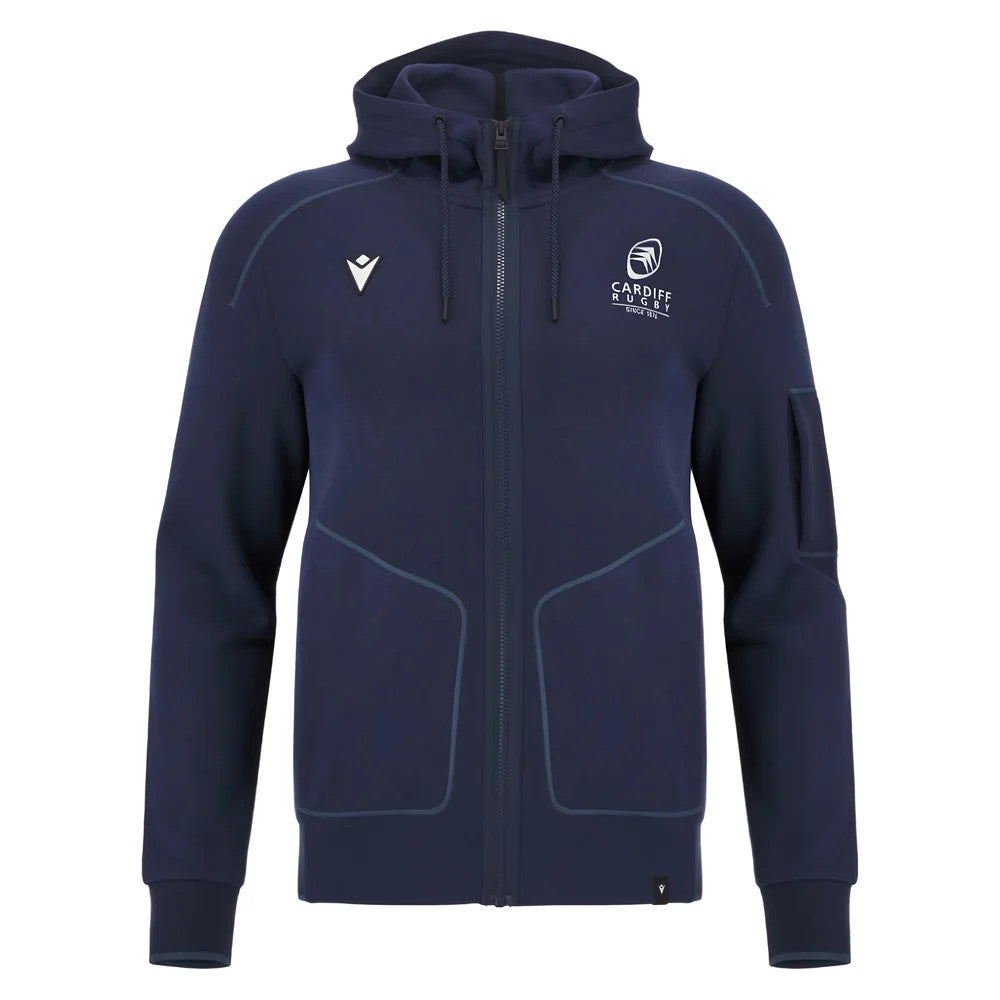 2025-2026 Cardiff Blues Rugby Ath Cotton Hoody (Navy)_0