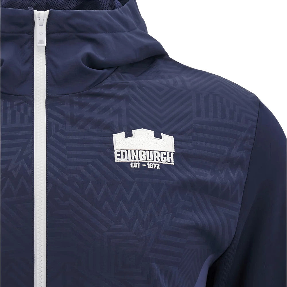 2025-2026 Edinburgh Rugby Hooded Warm Up Jacket (Navy)_1