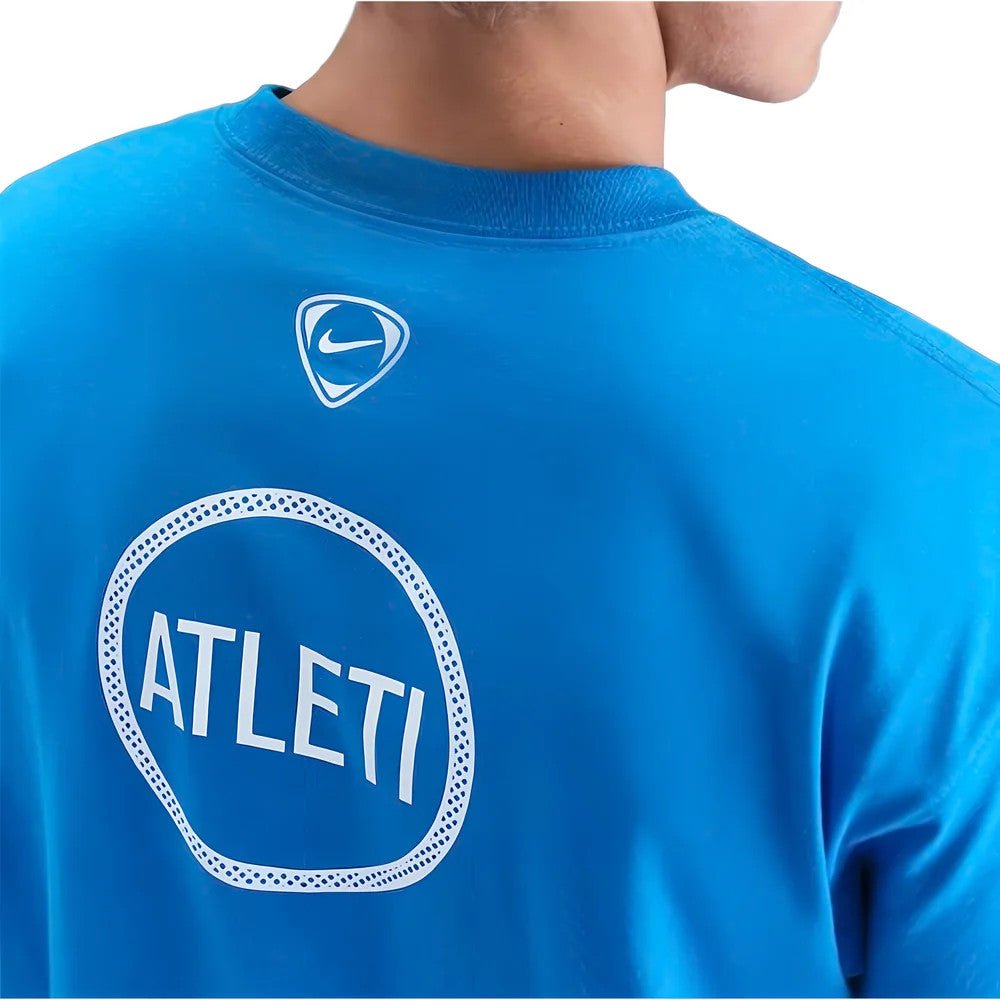 2025-2026 Atletico Madrid Total 90 Football T-Shirt (Blue)_1
