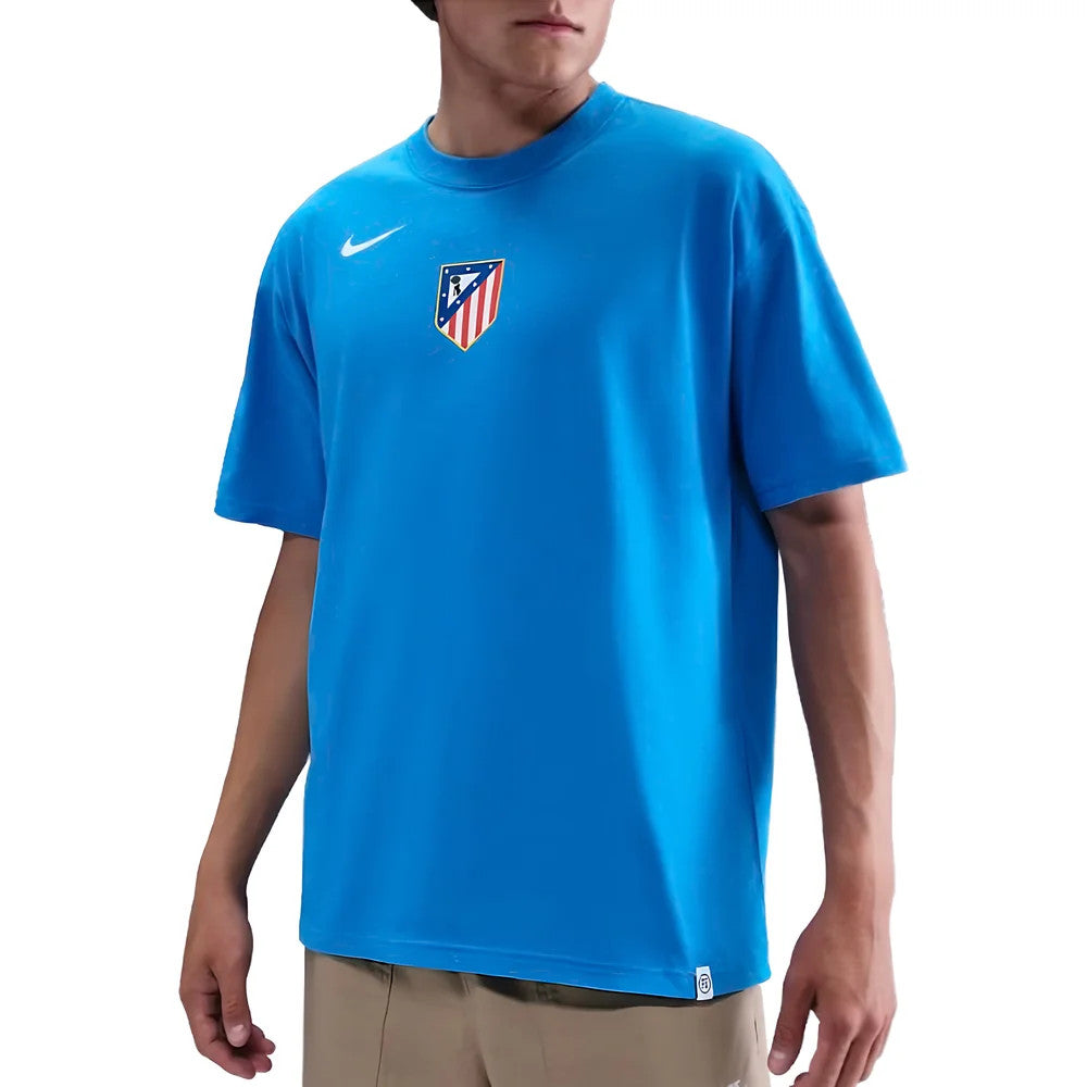 2025-2026 Atletico Madrid Total 90 Football T-Shirt (Blue)_0