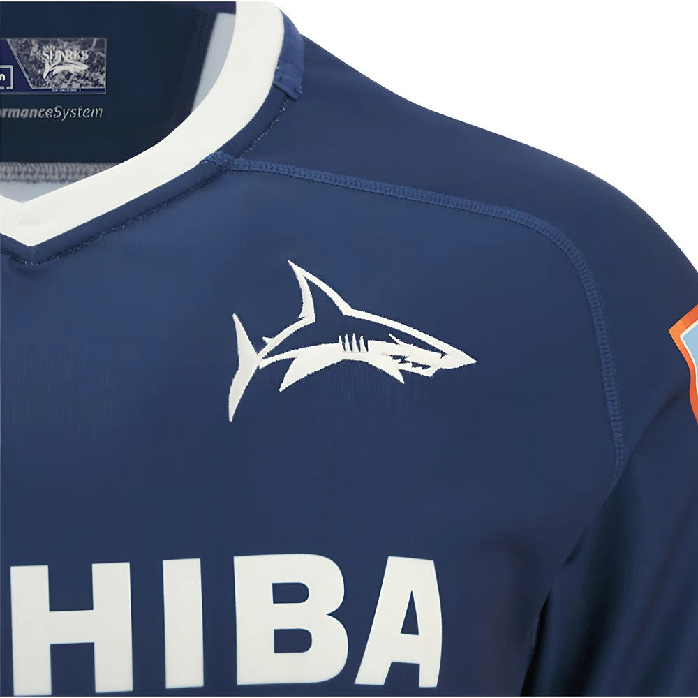 2025-2026 Sale Sharks Home Rugby Shirt (Kids)_1