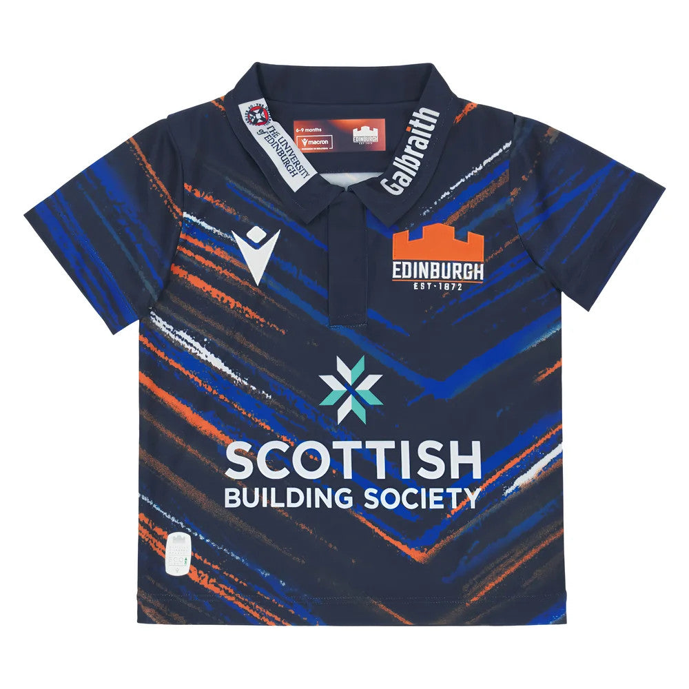 2025-2026 Edinburgh Rugby Home Baby Shirt_0