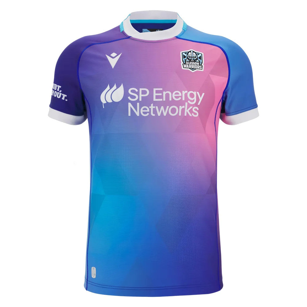 2025-2026 Glasgow Warriors Rugby Training Jersey (Blue)_0
