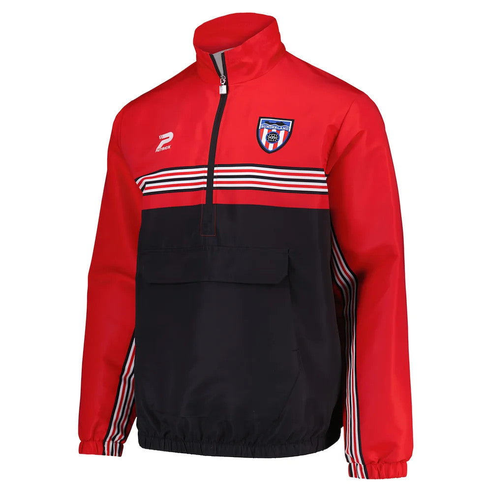 1986-1987 Sunderland Home Retro Track Jacket (Red)_0