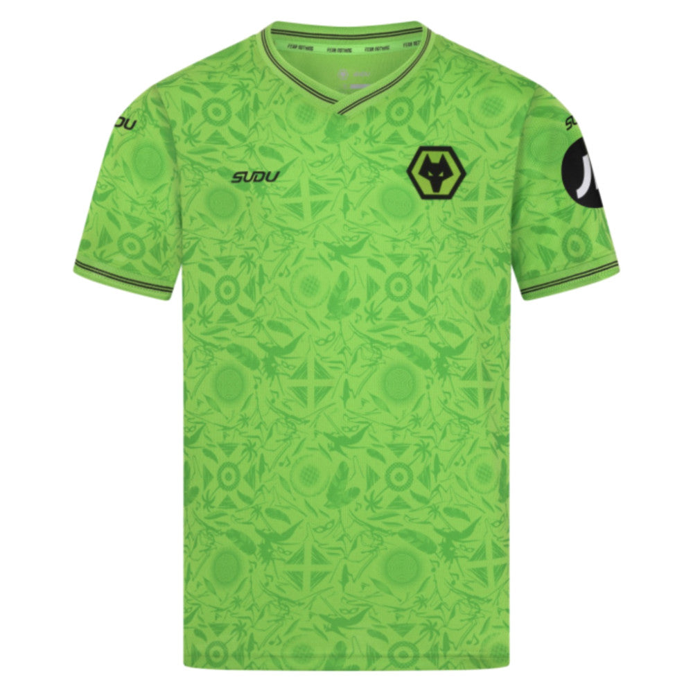 2025-2026 Wolves Goalkeeper Third Shirt (Green) - Kids_0