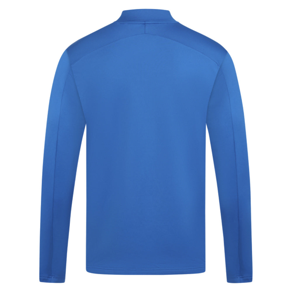 2025-2026 Wolves Players Training 1/4 Zip Top (Lapis Blue)_1