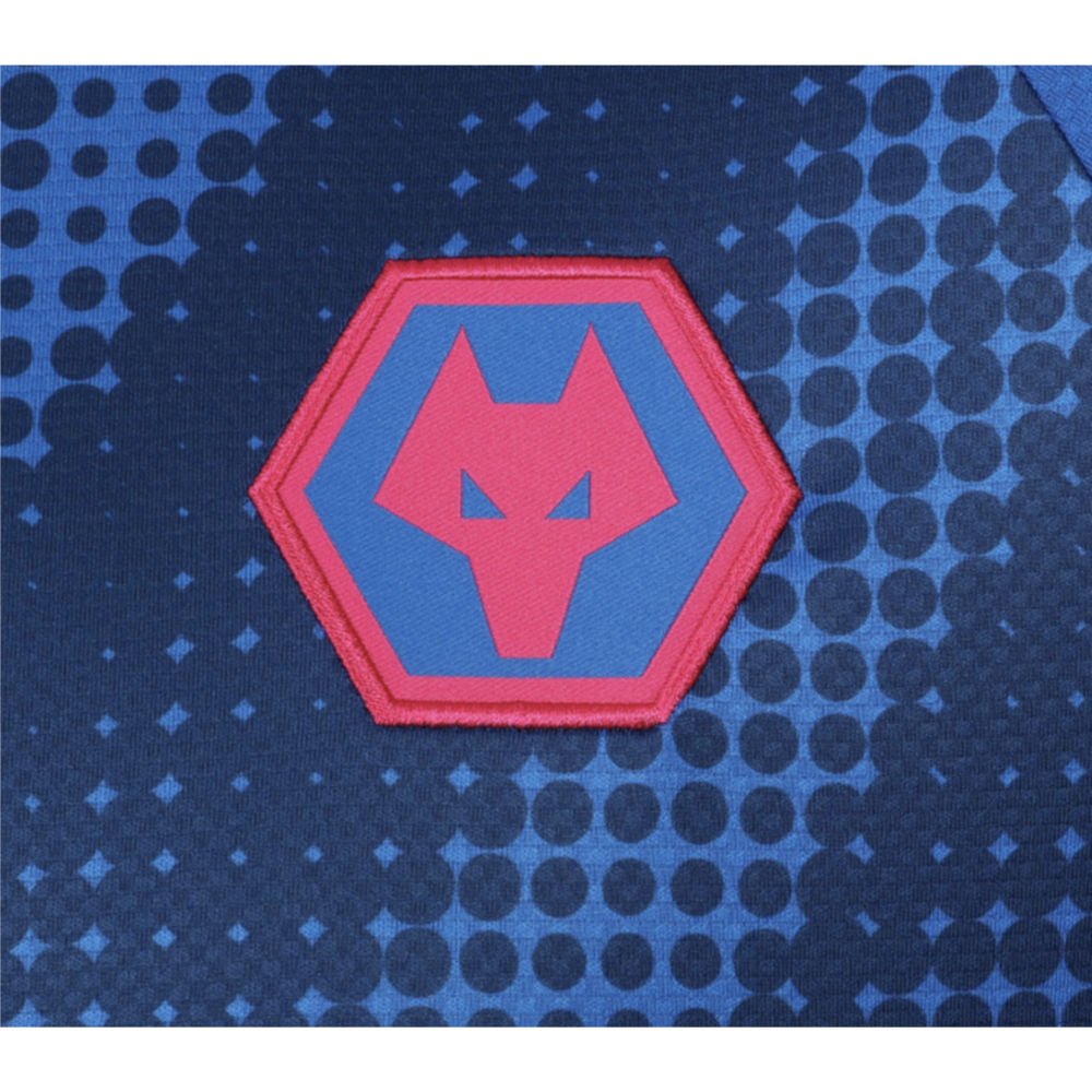 2025-2026 Wolves Players Training T-shirt (Lapis Blue)_1