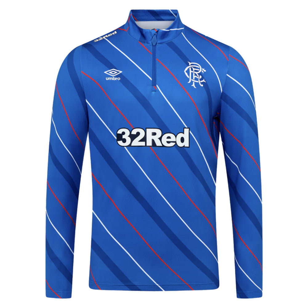 2025-2026 Rangers Pre Match Training Top (Blue)_0