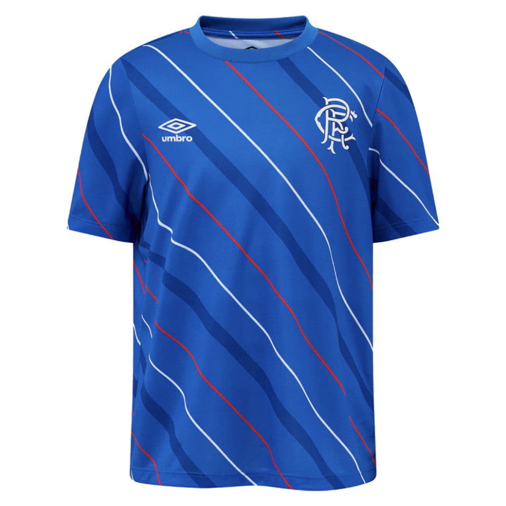 2025-2026 Rangers Home Pre Match Tee (Blue) - Kids_0