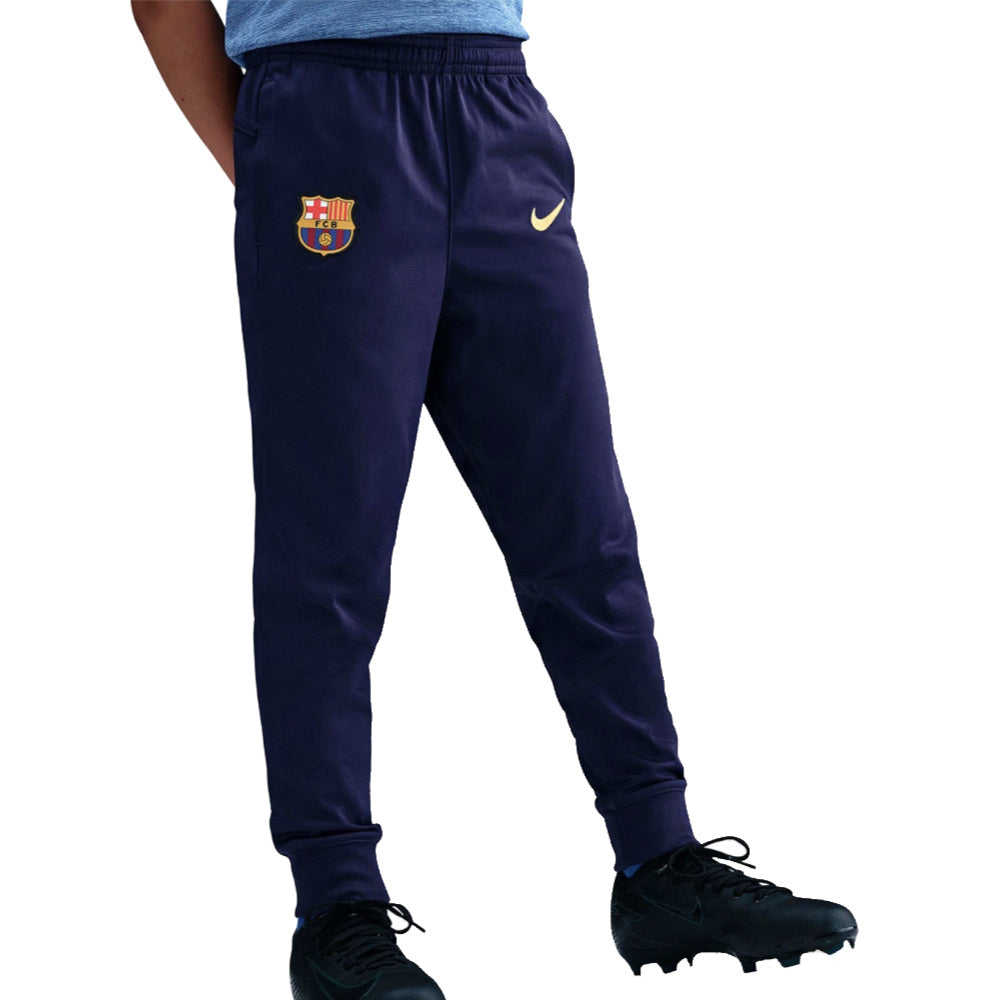 2025-2026 Barcelona Strike Dri-FIT Football Knit Tracksuit (Purple) - Little Kids_1