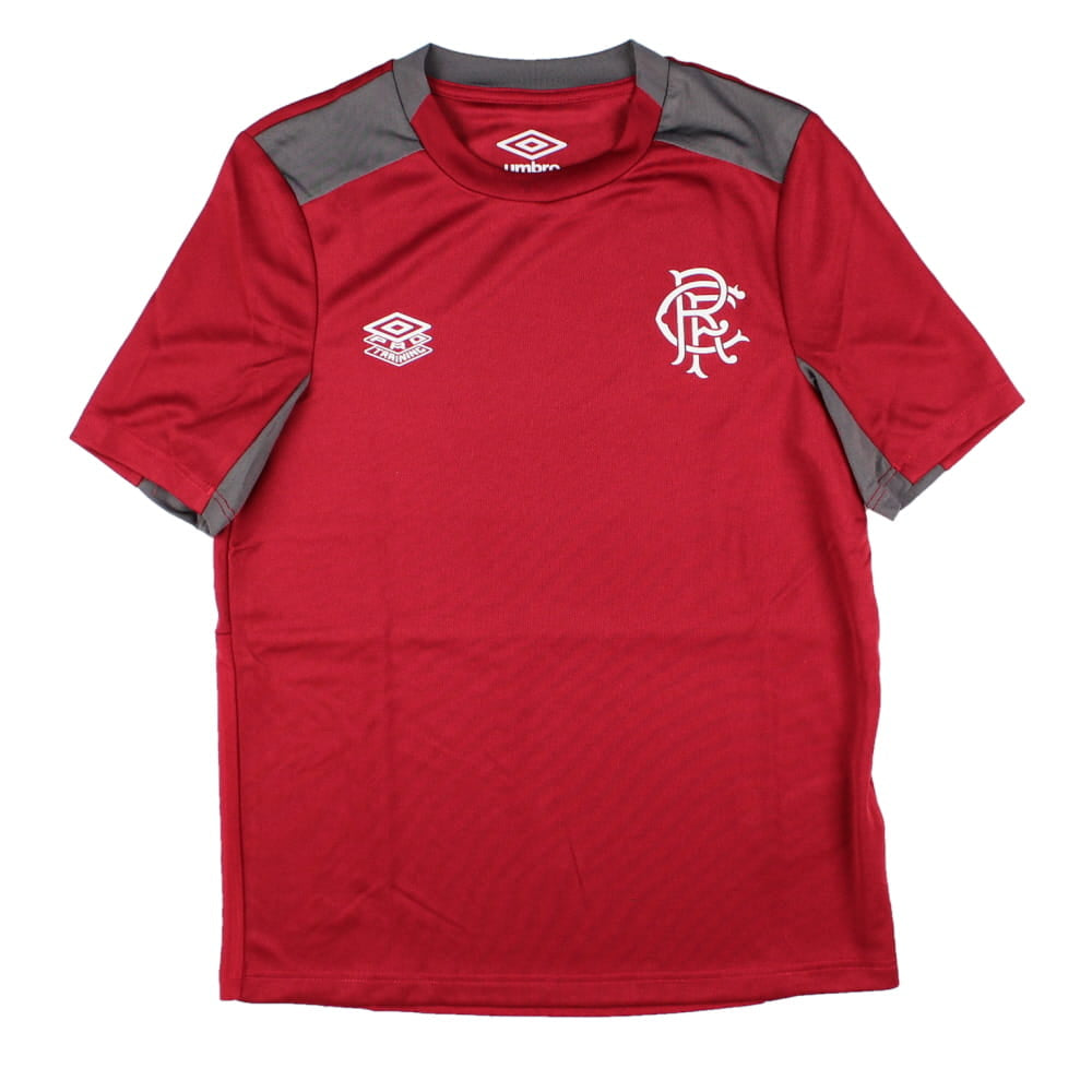 2025-2026 Rangers Pro Training Short Sleeve Tee (Rythmic Red) - Kids_0