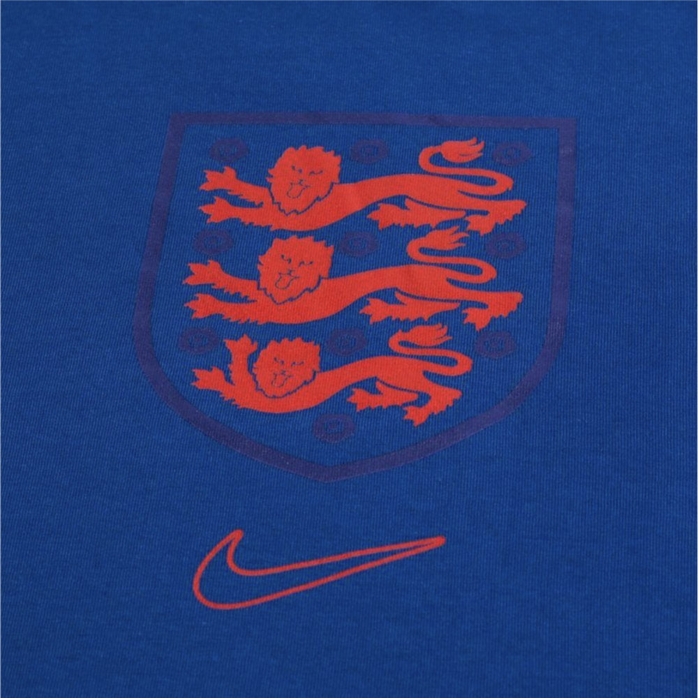 2020-2021 England Evergreen Crest Tee (Sport Royal) - Kids_1