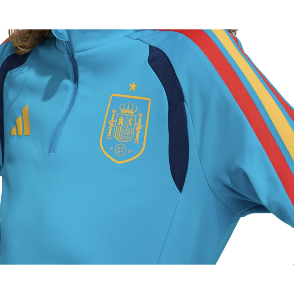 2026-2027 Spain Training Top (Bold Aqua) - Kids_1