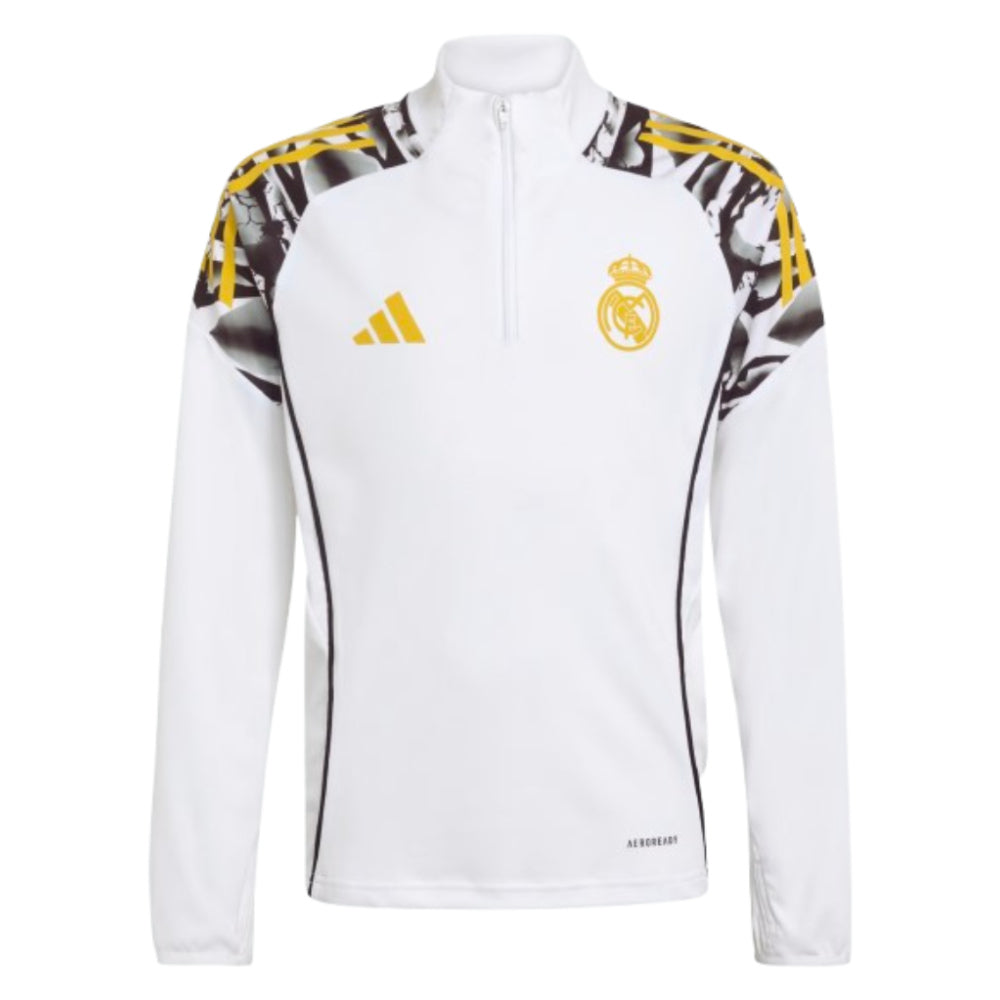 2025-2026 Real Madrid Training Top (White) - Kids_0