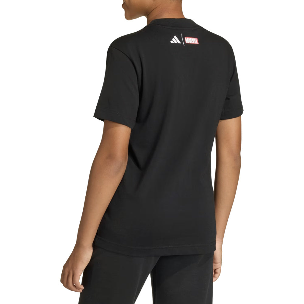 2025-2026 Real Madrid Marvel Tee (Black) - Kids_1