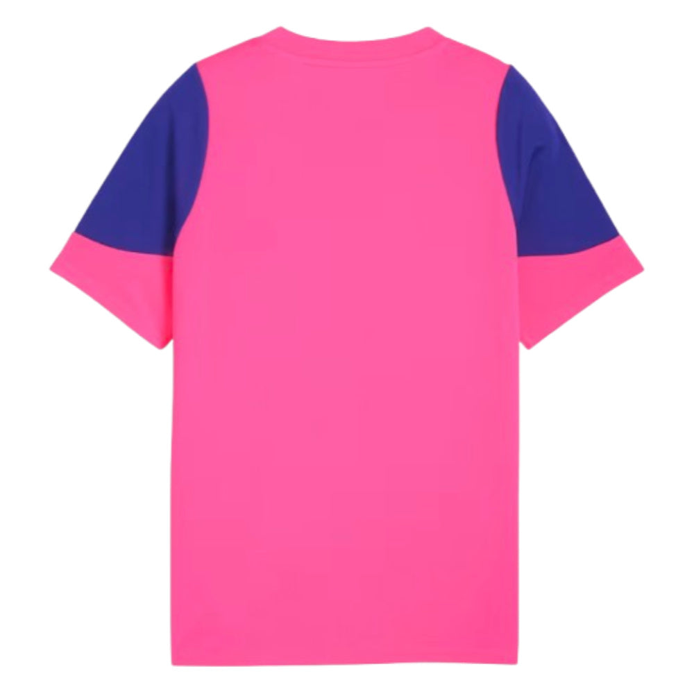 2025-2026 Man City Training Jersey (Fluro Pink) - Kids (Doku 11)_1
