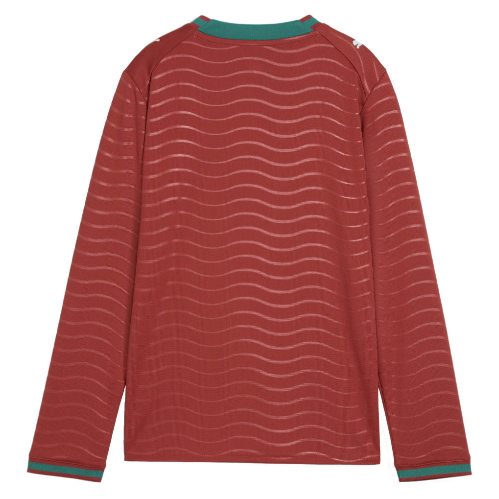 2026-2027 Portugal Long Sleeve Home Shirt (Kids) (R.Neves 18)_1