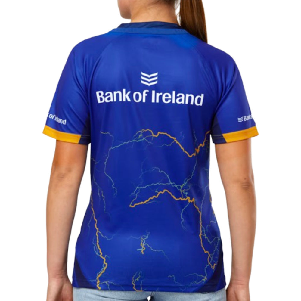 2025-2026 Leinster Home Shirt (Surf The Web) - Womens_1